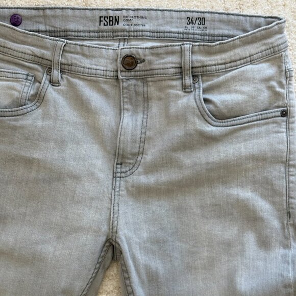 FSBN Gray Slim-Fit Men's jeans - Picture 5 of 8